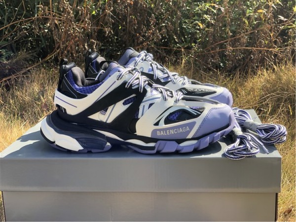 Balenciaga Track Sneaker White/Black/Purple