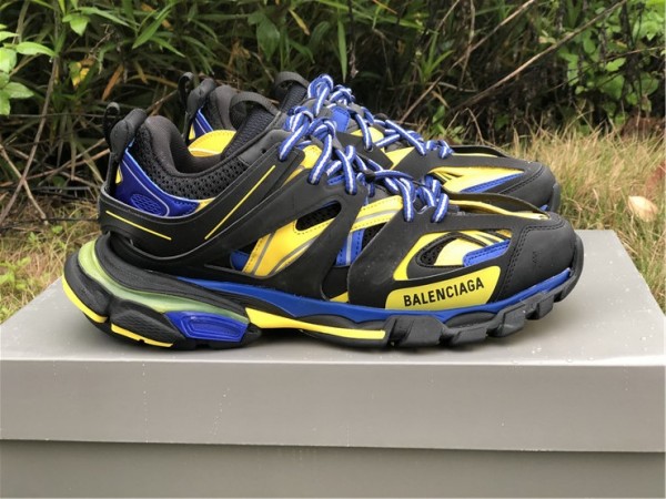 Balenciaga Track Sneaker Black/Blue/Yellow