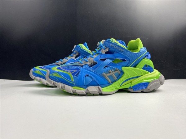 Balenciaga Track.2 Sneaker Blue/Green