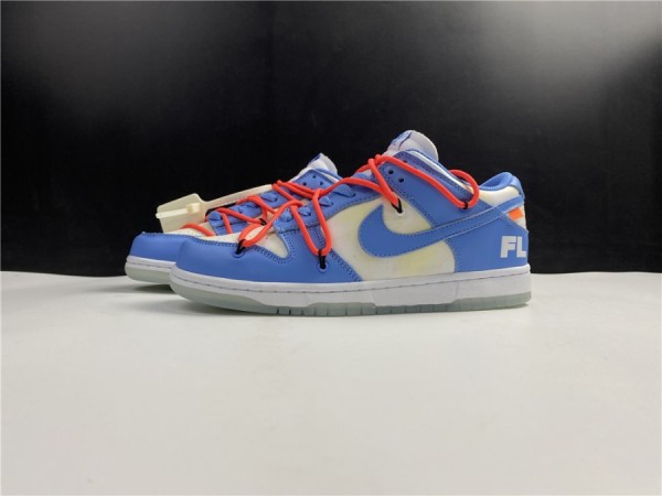 Off-White x Nike Dunk Low Blue CT0856-403