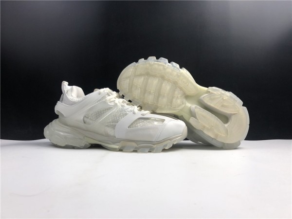 Balenciaga Track Sneaker Clear Sole White