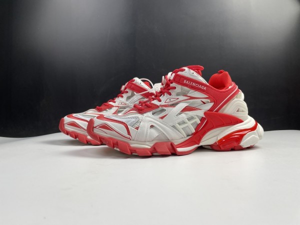 Balenciaga Track.2 Sneaker White/Bright Red