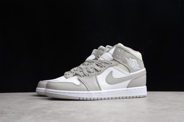 Air Jordan 1 Mid "Linen" 554724-082