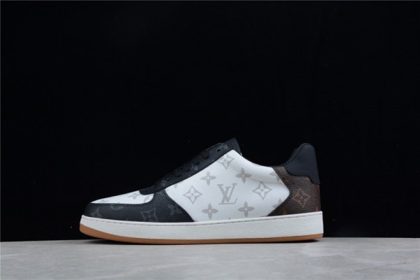 LV Rivoli Sneaker White/Black Monogram 1A8WGA