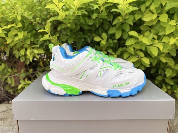 Balenciaga Track Sneaker White/Blue/Green