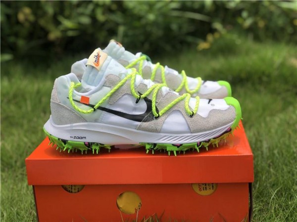 2019 Off-White x Nike Zoom Terra Kiger 5 White CD8179-100 (OW-N003)