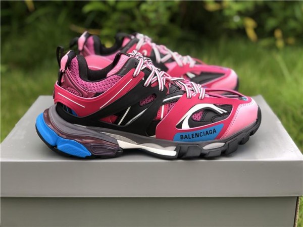 Balenciaga Track Sneaker Pink/Black/Blue