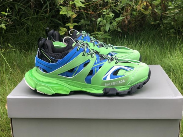 Balenciaga Track Sneaker Apple Green/Blue