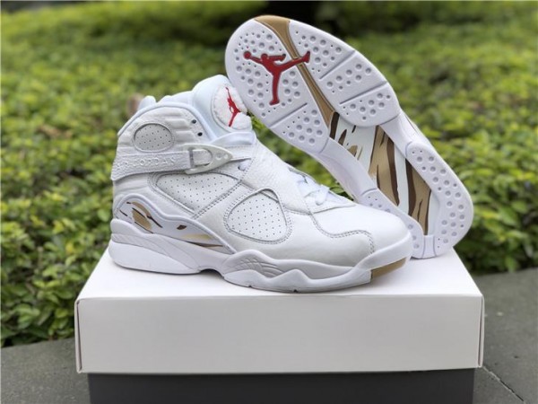 Air Jordan 8 Retro OVO "WHITE" AA1239-135 (AJ-0351)