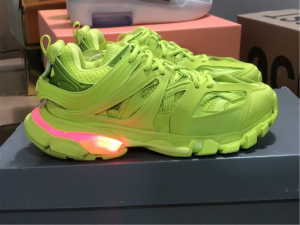Balenciaga Track Sneaker LED Fluorescent Green