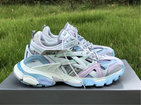 Balenciaga Track.2 Sneaker White/Light Blue