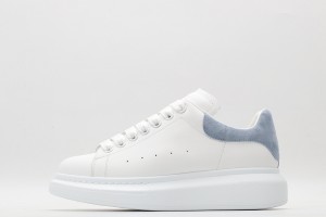 Alexander McQueen Oversized Sneaker White Dream Blue Suede
