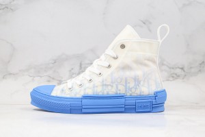 Dior B23 High Top Gradient Blue Sneaker 3SH118YUN_H560