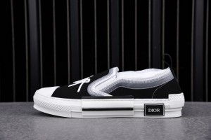 Dior B23 Slip-On Black Sneaker 3SN262ZBM_H960