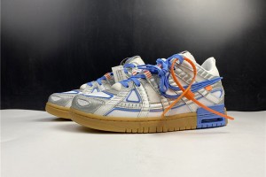 Off-White x Nike Air Rubber Dunk "University Blue" CU6015-100