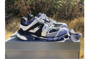 Balenciaga Track Sneaker White/Black/Purple