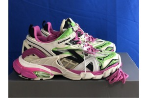 Balenciaga Track.2 Sneaker White/Green/Pink