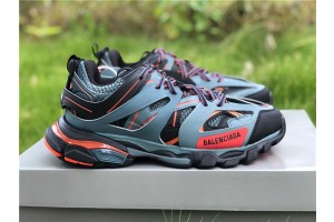 Balenciaga Track Sneaker Grey Blue/Black/Orange