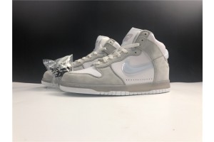 Slam Jam x Nike Dunk High "White Platinum" DA1639-100