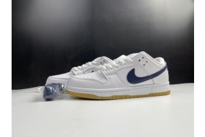 Nike SB Dunk Low Orange Label White Navy CZ2249-100