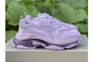 Balenciaga Triple S Clear Sole Purple