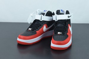 NBA x Nike Air Force 1 High "75th Anniversary - Chile Red" DC8870-001