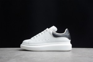 Alexander McQueen Oversized Sneaker White Black Leather
