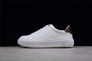 LV Time Out Sneaker White/Monogram Leather