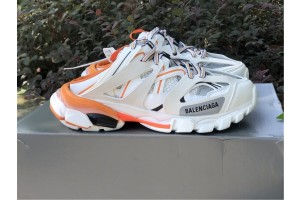 Balenciaga Track Mule White/Orange