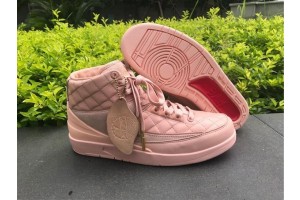 Just Don x Air Jordan 2 Pink "Arctic Orange" (AJ-0093)