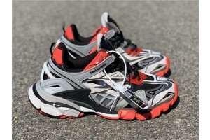 Balenciaga Track.2 Sneaker Black/Red/Grey