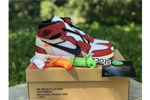 OFF-WHITE X Air Jordan 1 Retro High "The 10" AA3834-101