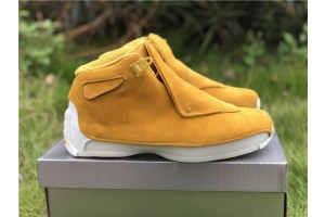 Air Jordan 18 Retro "Yellow Suede" AA2494-701 (AJ-0524)