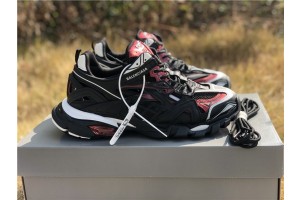 Balenciaga Track.2 Sneaker Black/Burgundy