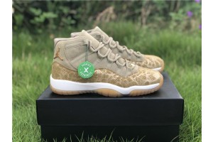 WMNS Air Jordan 11 Retro "Olive Lux" AR0715-200 (AJ-0412)