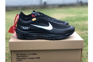 2018 OFF WHITE x Nike Air Max 97 Black (OW-0009)