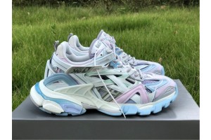 Balenciaga Track.2 Sneaker White/Light Blue