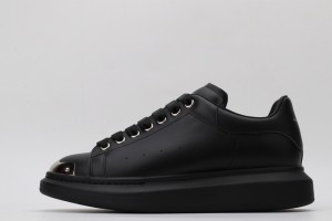 Alexander McQueen Toe Cap Oversized Sneaker Black