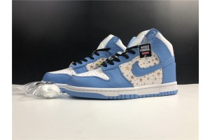 Supreme x Nike Dunk High Pro SB "Blue" 307385-141